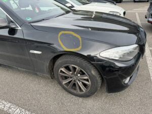 Gutachten Lackschaden 5er BMW